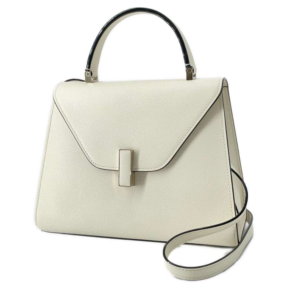 Valextra Iside Soft 2way Shoulder Bag White